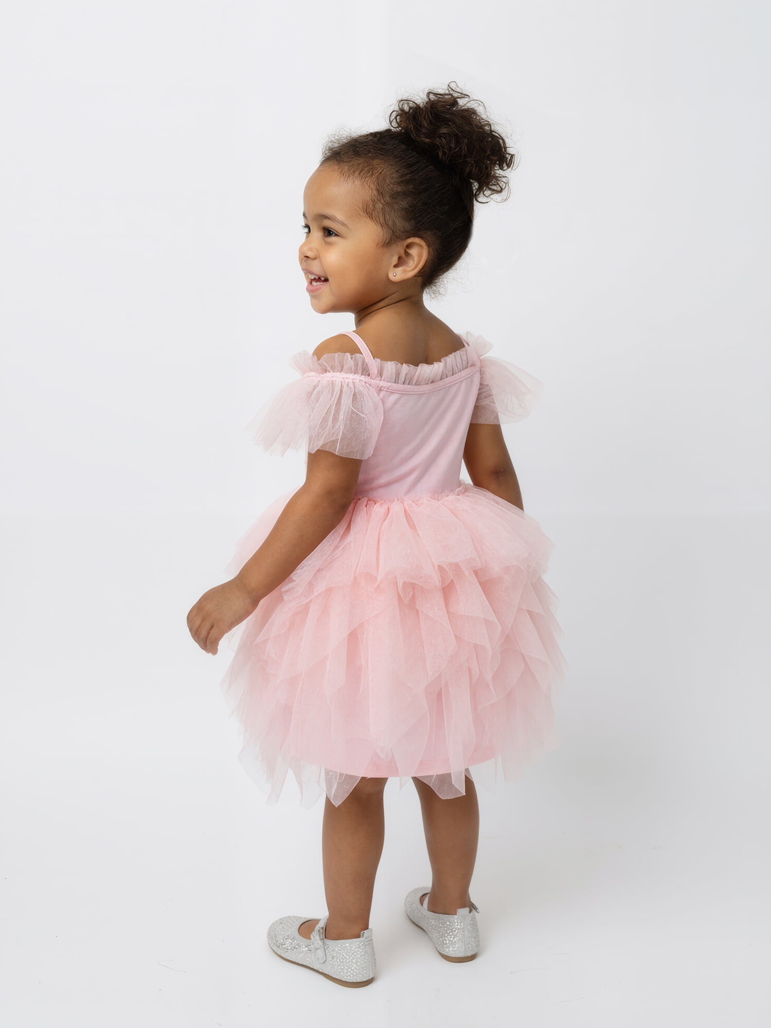 Bluey Baby and Toddler Girls Glitter Tutu Dress, Sizes 0/3M-5T