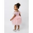 thumbnail image 3 of Bluey Baby and Toddler Girls Glitter Tutu Dress, Sizes 0/3M-5T, 3 of 6