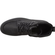Men's ECCO Soft 7 Tred Moc Toe Ankle Boot Black/Black Cow Oil Nubuck 44 M