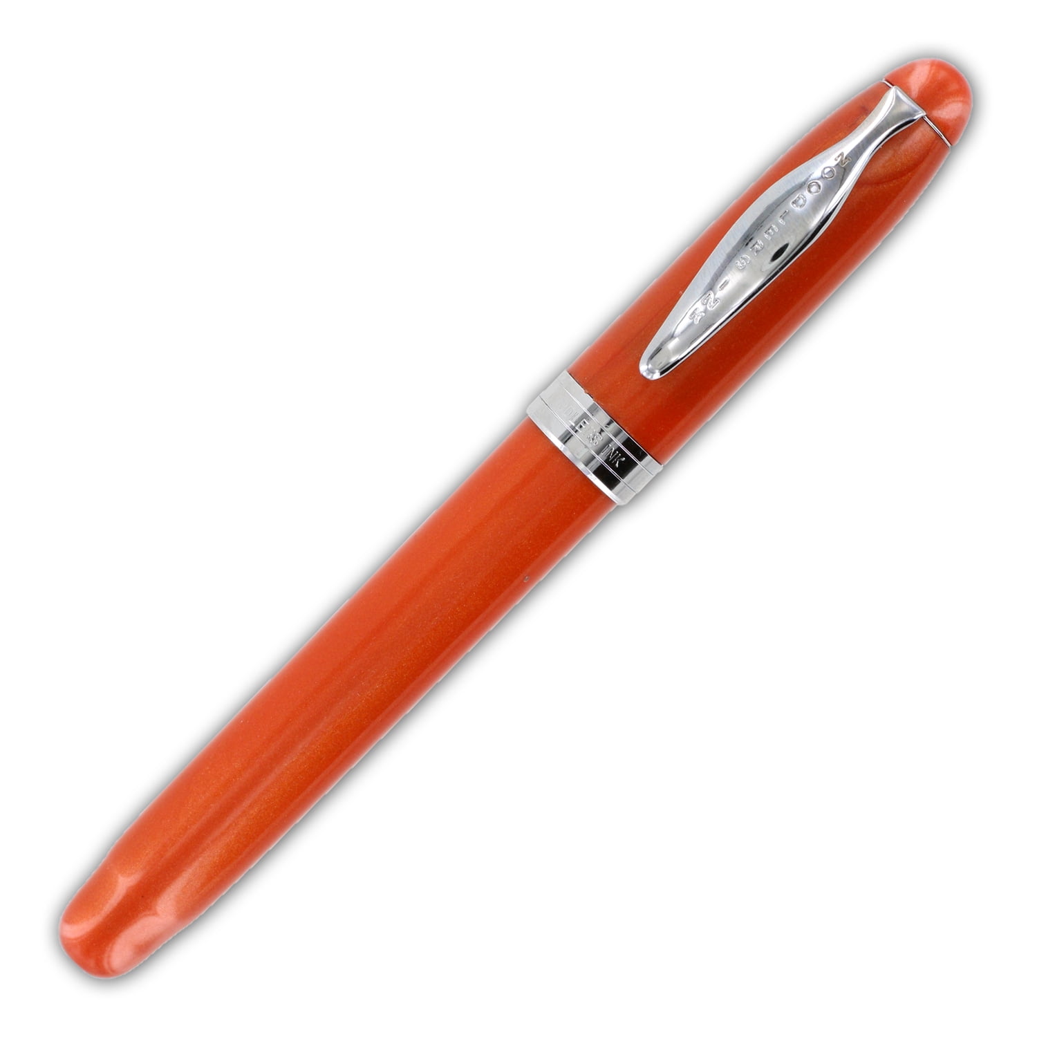 Noodler's Ink Ahab Piston Fountain Pen - Orange Pearl