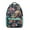 Greenish-blue-16, variant on Chic Paisley Pattern School Backpack - Waterproof & Lightweight Bookbag with Padded Back Panel
