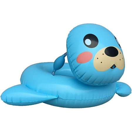 HTWW Inflatable Sea Lion Baby Pool Float with Spray, Squirter Pool Toys ...