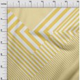 thumbnail image 3 of oneOone Viscose Chiffon Yellow Fabric Craft Projects Decor Fabric Printed By The Yard 42 Inch Wide, 3 of 5