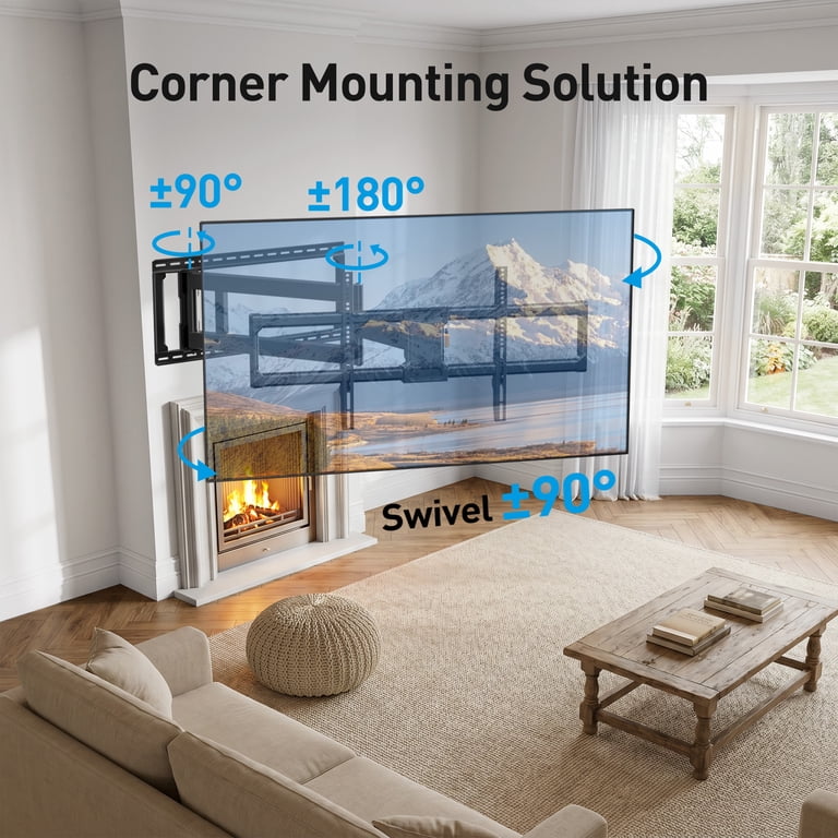MountFTV Full Motion TV Wall Mount for 42" to 97" TVs photo 5