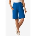 thumbnail image 2 of Woman Within Plus Size Elastic-Waist Knit Short, 2 of 6
