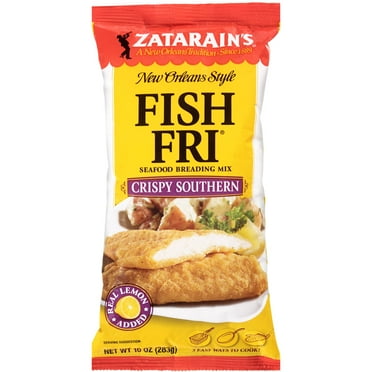 Zatarain's Crispy Southern Fish Fri Seafood Breading Mix, 10 oz