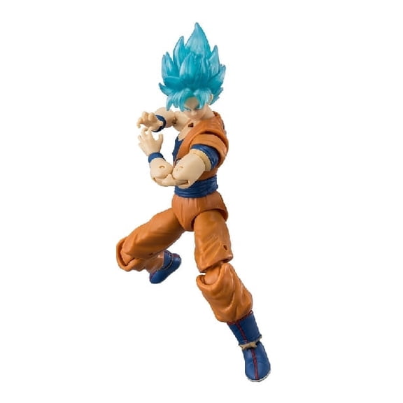 Dragon Stars Series - Dragon Ball Super - Super Saiyan Blue Goku (Clear color Ver.), 6.5" Action Figure (Walmart Exclusive)