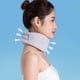 thumbnail image 4 of Minnieouse Soporte de cuello portátil de algodón previene las arrugas del cuello artefacto de protección del cuello de oficina Protección de la piel gris l, 4 of 6