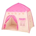 thumbnail image 2 of Tienda de campaña para niños, con castillo, portátil imaginativa para niños, tienda de campaña de princesa para parques Flor rosa, 2 of 8