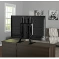 onn. Tabletop TV Stand for 37"70" TVs, Holds up to 110 lbs, Black