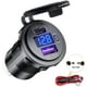thumbnail image 2 of Cargador USB 60W Para Auto Con Interruptor Y Voltímetro - Tipo C Y USB-A, Carga Rápida PD Para 12V/24V En Carro, Camión, Moto, RV, 2 of 20