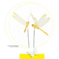 thumbnail image 5 of Bxaolu 20 Pieces 3D Dragonfly Garden Decor Dragon Fly Garden Stakes Dragonflies Garden Ornaments Patio Decoration Dragonfly Stakes with Sticks, 10 Inch, 5 of 9