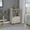 Beige, variant on Modern Look - Store Drinks on Shelves - Main Living Area - Space - Friendly Storage