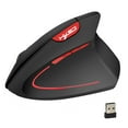thumbnail image 1 of HXSJ Souris Souris Verticale Ergonomique Rechargeable 3 DPI Réglable en Option 2400 DPI Souris avec, 1 of 8