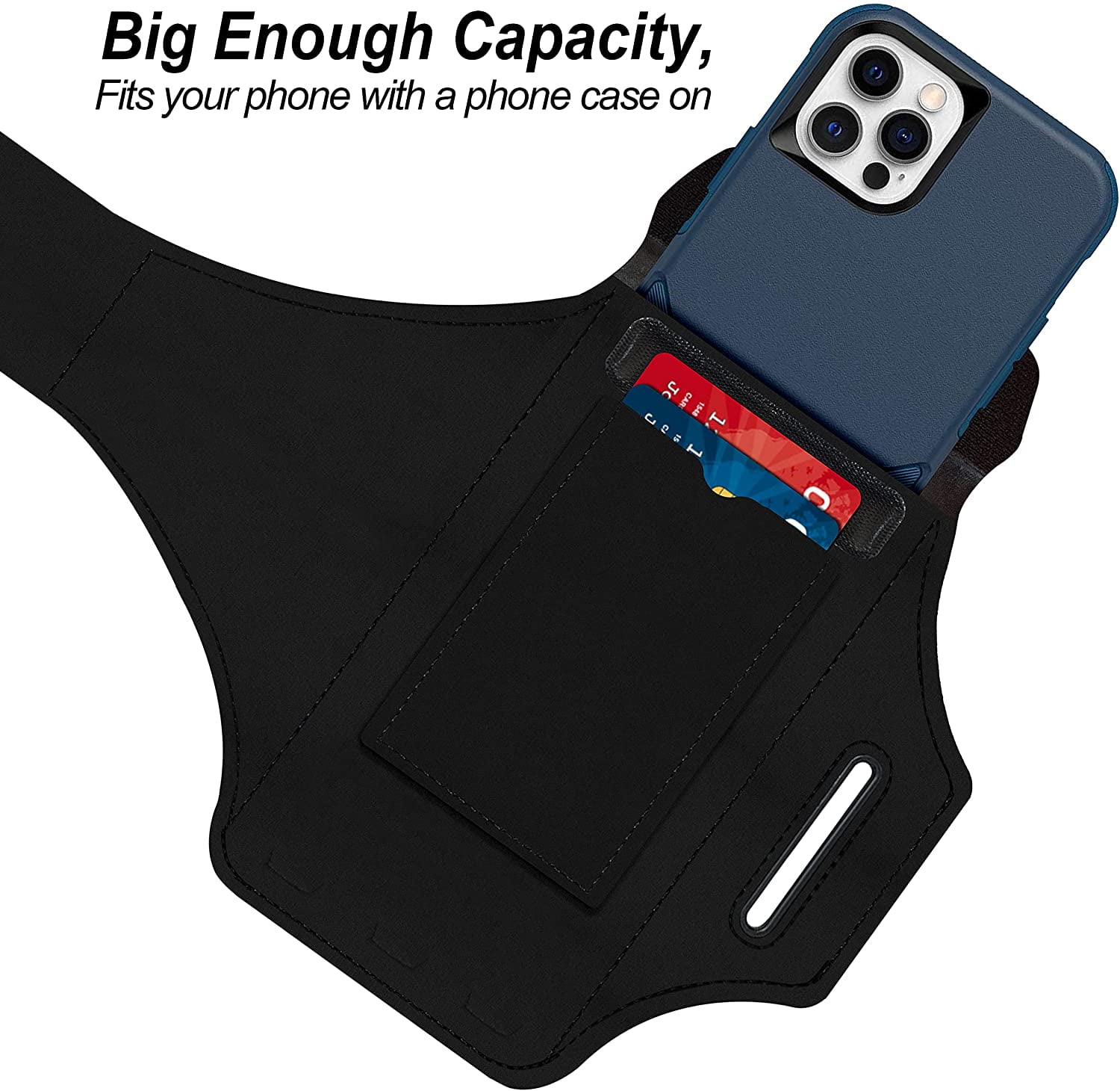 Armband for Samsung Galaxy Note 20 Ultra/S21+ 5G/S21 Ultra/S20 Ultra/S20+  Ultra/Galaxy S20 FE/S20+/S10+/S9+/S8+, Water Resistant Sport Armband with  Zipper Pocket for for Airpods and Car Key (Black) | Walmart Canada