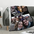 thumbnail image 5 of Personalized I Love You Photo Blankets for Mom Gifts from Daughter Son Custom Mothers Day Blankets with Photos Collage for Mom Blankets with Picture Customized Blankets, 5 of 5