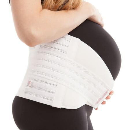GABRIALLA Strong Strength Twins Maternity Belly Abdomen and Back Breathable Pregnancy Support Brace MS-99