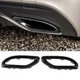 thumbnail image 1 of Gloss Black Exhaust Tip Tail Pipe Cover Trims Replacement For Mercedes-benz A B C E Glc Cls-class W177 W247 W205 W213 X253 C257, 1 of 1