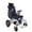 Gray, variant on Alton Mobility - SHAWK - Reclining Foldable Lightweight Electric Wheelchair 500W Motor 330 lbs 13 Miles - Gray