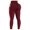Red, variant on Yoga Pants for Women Clearance Gym Breathable Workout Workout Pants with Pockets for Women Non-See Stretch Elastic Waistband Running Pants Women Casual High Waisted Grey XL