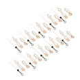 thumbnail image 3 of Luminous Watch Hands Parts,10 Set Watch Hands Watch Hands Replacement Part Watch Hands Parts Striking Appearance, 3 of 8