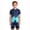 V63-Dark Blue, variant on WhouRiu Boys Summer Athletic Outfits Short Sleeve Tees And Shorts Sets Kids Sports Training Clothes