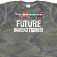 thumbnail image 4 of Inktastic Future Railroad Engineer Train Boys or Girls Baby Bodysuit, 4 of 5
