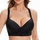 thumbnail image 1 of Minimizador de grasa para espalda Bra Pormist, cobertura total, color negro 40C, para mujer, 1 of 5