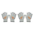 thumbnail image 2 of Sonducket 1 par de guantes de invierno para niños, pequeñas cubiertas para dedos artesanales de punto con patrón de dragón para niños, al aire Type1 Sonducket CBP342257, 2 of 6