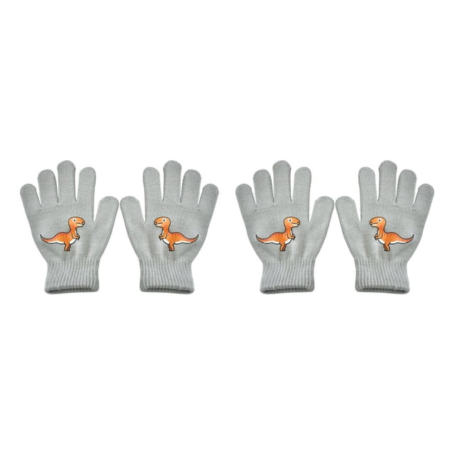 Guantes para niños Minnieouse 1 par adorables cómodos para tejer manualidades cubiertas para manos azul marino Gris azul claro rojo púrpura claro
