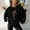 Black, variant on Tetras Christmas Top for Women,Fashion Women's Casual Ladies Solid Loose Long Sleeve Round Neck Blouses Tops,Hoodless Sweatshirts