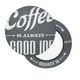 thumbnail image 2 of Disketp Coffee Is Always A Good Idea Funda Redonda para Taburete, Funda de Cojín para Silla de Bar Suave y Elástica-12 inch, 2 of 7