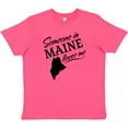 thumbnail image 3 of Inktastic Someone in Maine Loves Me Youth T-Shirt, 3 of 5
