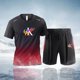 thumbnail image 3 of Nuevos conjuntos de ropa deportiva de moda para hombres 2024, ropa deportiva de verano para hombres, camiseta de manga corta + pantalones cortos, ropa de secado rápido para hombres, 3 of 4