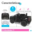 thumbnail image 3 of Carro Montable Eléctrico Niño Camioneta Pickup Con Control Negro, 3 of 5