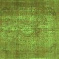 thumbnail image 1 of Ahgly Company Indoor Square Persian Green Traditional Area Rugs, 4' Square, 1 of 1