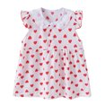 thumbnail image 4 of Fengying Clearance Girls Summer Short Set Cotton Outfits Short Sleeveless Tee T Shirt Tank Top Shorts Pant 2PC Set 1-5Y, 4 of 9
