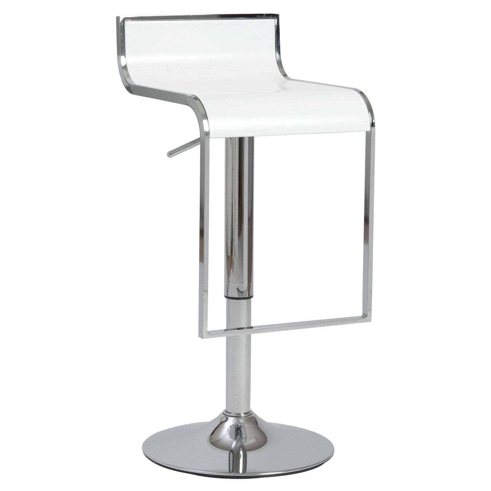 Euro Style Fortuna Adjustable Swivel Bar Stool