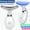 White, variant on Neck Beauty Device,Face Neck Massager for Warming Lift,Skin Rejuvenation and Firming Lines,Clean/EMS/Heat/Sonic-Vibration Functions (White)