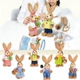 thumbnail image 4 of Easter Bunny DIY Craft Kit, Handmade Ornament Making Set, Creative Easter Gift for Kids, Family Activity Craft Project, Home Decoration, Holiday Party Favor, DIY Bunny Decor, Easter Craft Supplies, 4 of 4