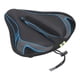 thumbnail image 1 of Funda de Asiento de Bicicleta Cojín de Sillín de Bicicleta con Gran Almohadilla de Gel Cómoda y Sobredimensionada para Hombres y Mujeres Bicicletas Estacionarias, Azul, 1 of 7