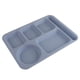 thumbnail image 3 of Bandeja de comida perfecl Dividida 5 compartimentos azul PP 36 cm x 26,5 cm, 3 of 8