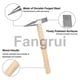 thumbnail image 2 of For 9 oz welding chipping hammer steel tackhammer electricians hammer, 2 of 5