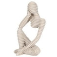 thumbnail image 2 of Abstract Thinker Statue, Lifelike Abstract Thinker Sculpture, For Lover Office High-End Hotel Home, 2 of 8