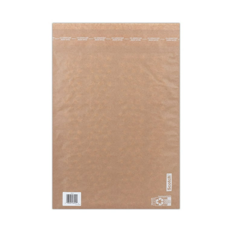 Curbside Recyclable Padded Mailer, #6, Bubble Cushion, Self-Adhesive Closure, 13.75 x 20, Natural Kraft, 50/Carton Curbside Recyclable Padded Mailer, #6, Bubble Cushion, Self-Adhesive Closure, 13.75 x 20, Natural Kraft, 50/Carton