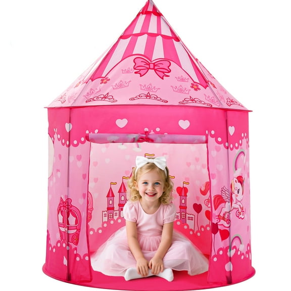 JoyStone Kids Play Tent, Foldable Tent for Toddler with Carry Bag, Pop Up Tent for Children Indoor and Outdoor Games