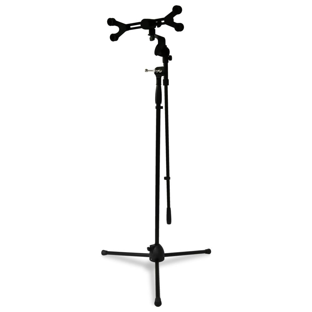 PYLE PMKSPAD1 Multimedia iPad and Microphone Stand Adjustable to