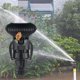 thumbnail image 3 of Boquilla giratoria de 180 degree, rociador de riego agrícola para jardín, rociador de larga distancia, rociador de riego de césped para jardín y jardín Soledad Aspersor de césped, 3 of 8