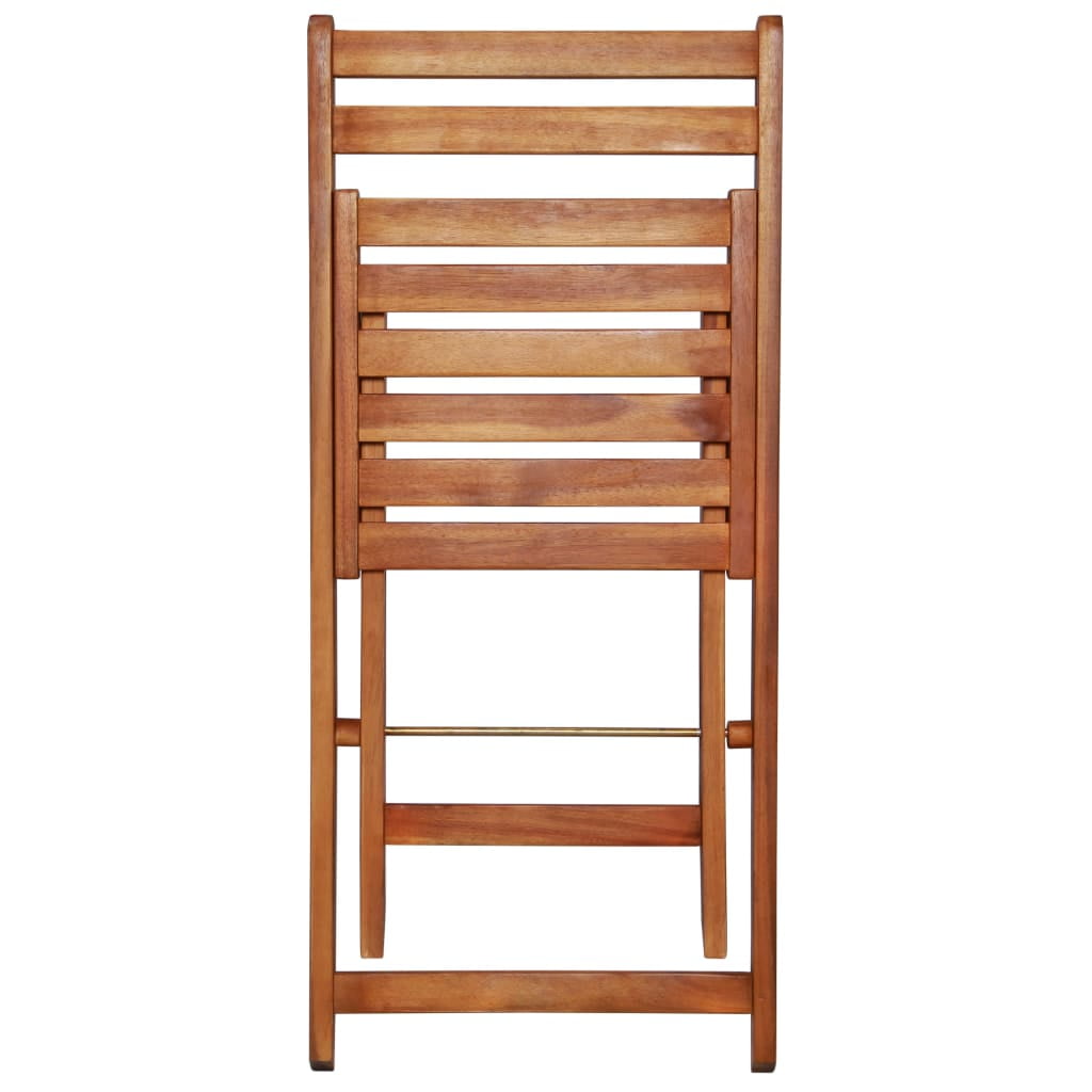 Kepooman Outdoor Patio Portable Folding Acacia Wood Bistro Chair for Poolside Garden, Set of 2, Brown Kepooman Outdoor Patio Portable Folding Acacia Wood Bistro Chair for Poolside Garden, Set of 2, Brown
