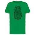 thumbnail image 1 of Pineapple Silhouette B&W Tee Men's -Image by Shutterstock, 1 of 2